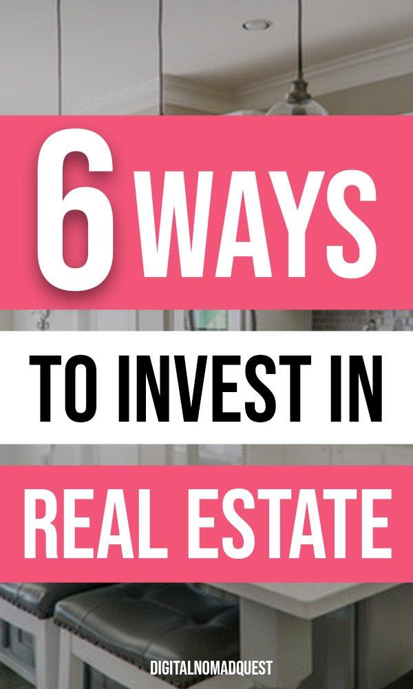 how to invest in real estate when you have no income