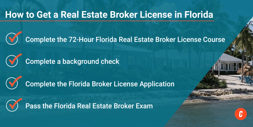 How to get a real estate broker license in florida