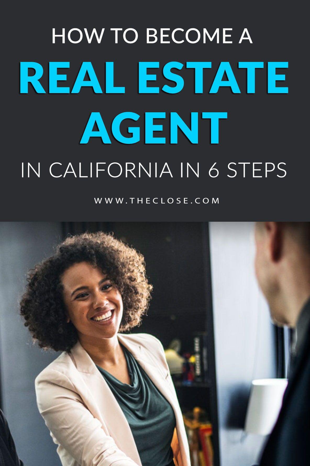 how to become a real estate agent in california 2022