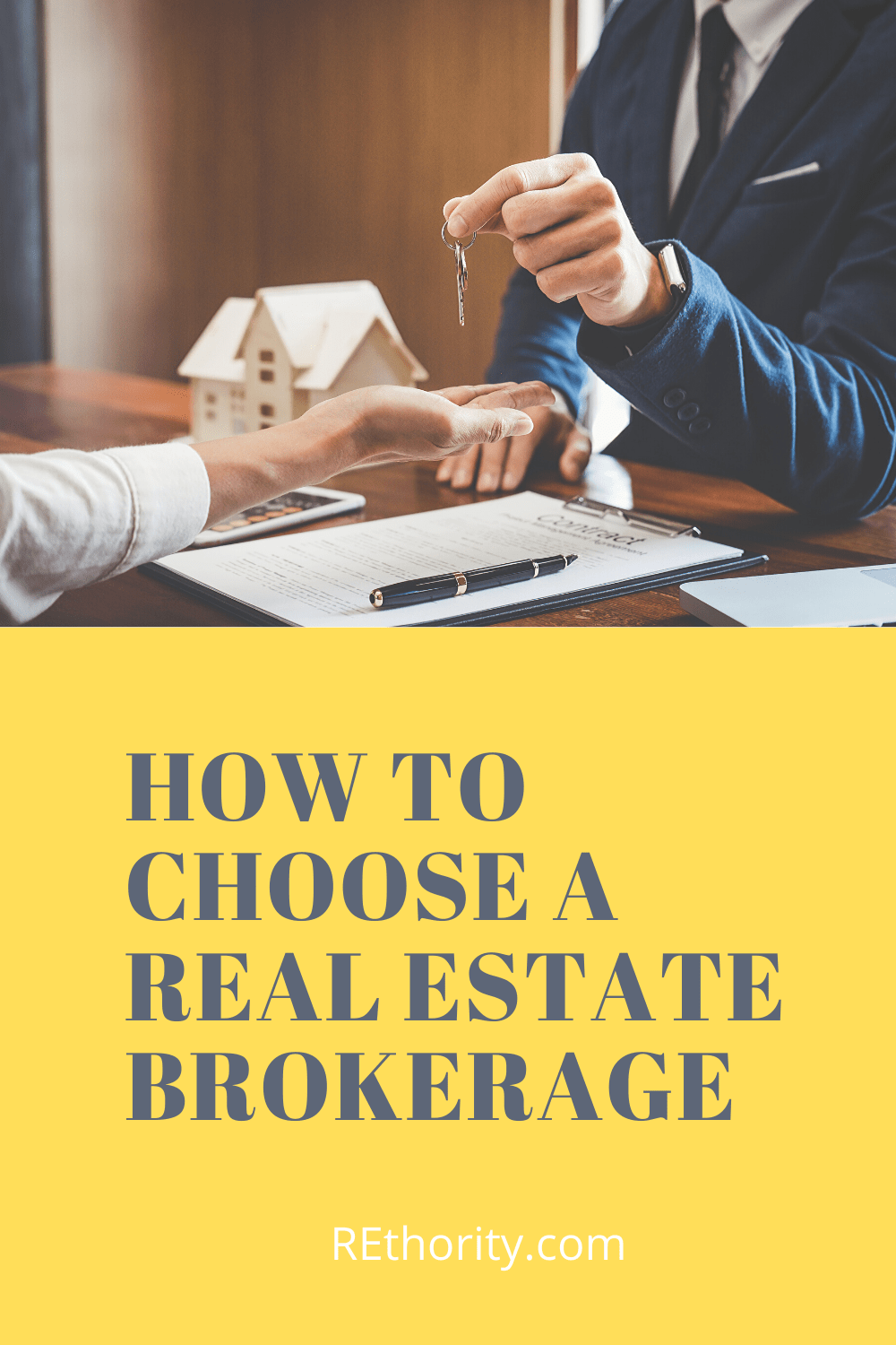 how to buy a real estate brokerage