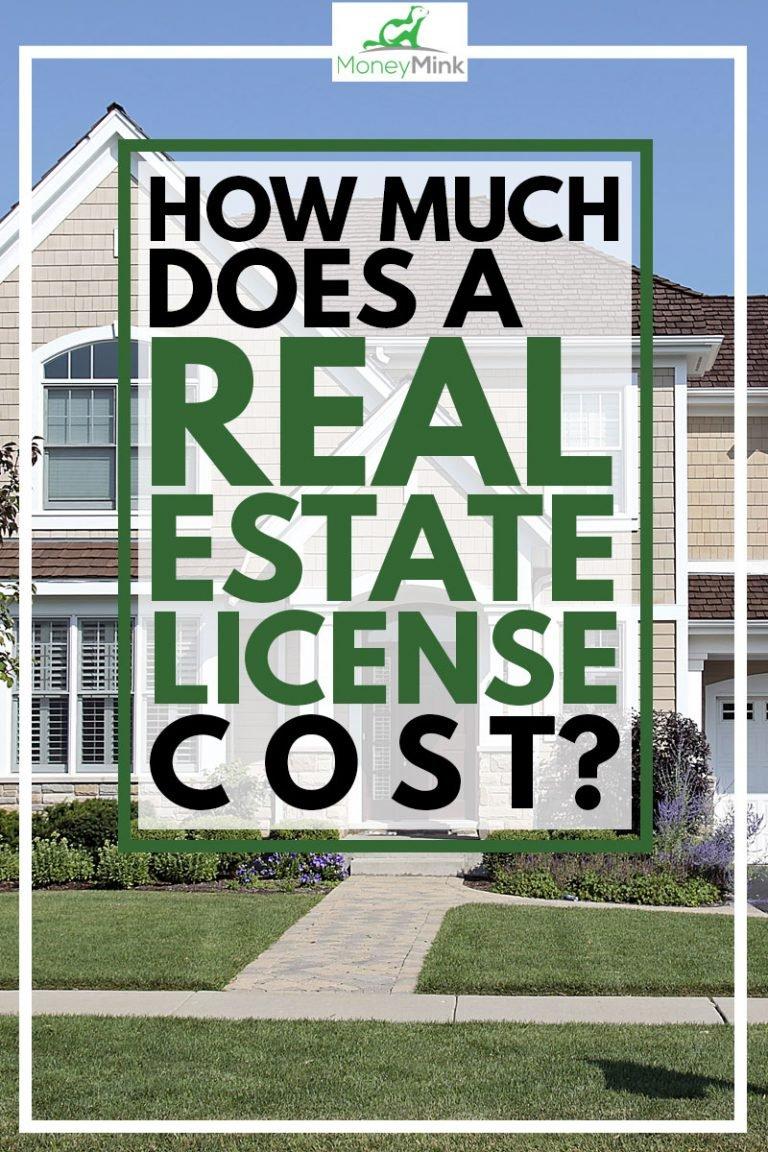 How much does a real estate license cost