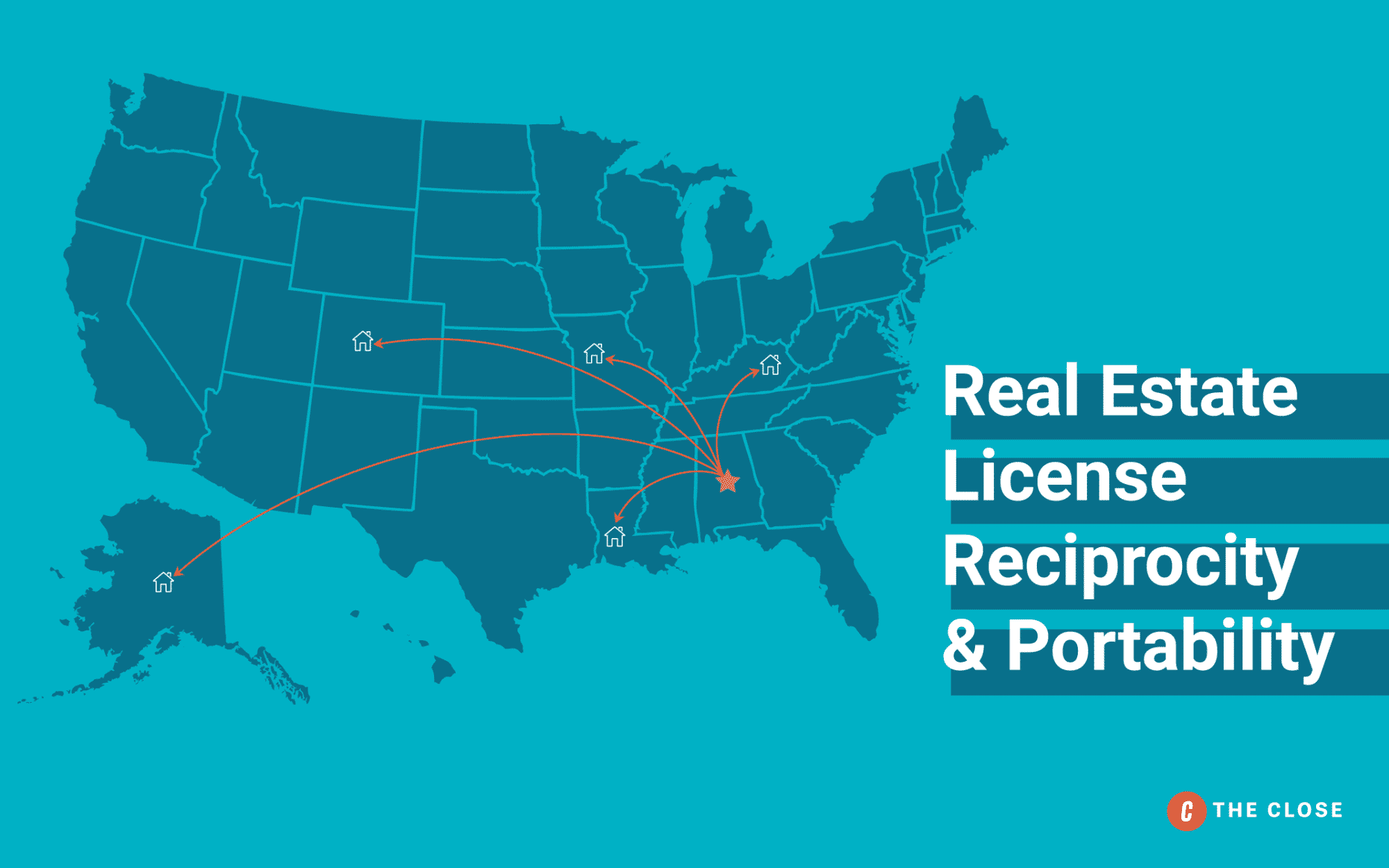 What states have reciprocity with california real estate license