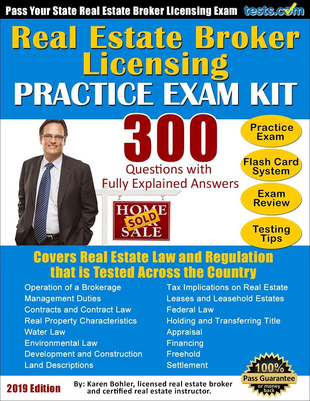 how much is real estate license exam