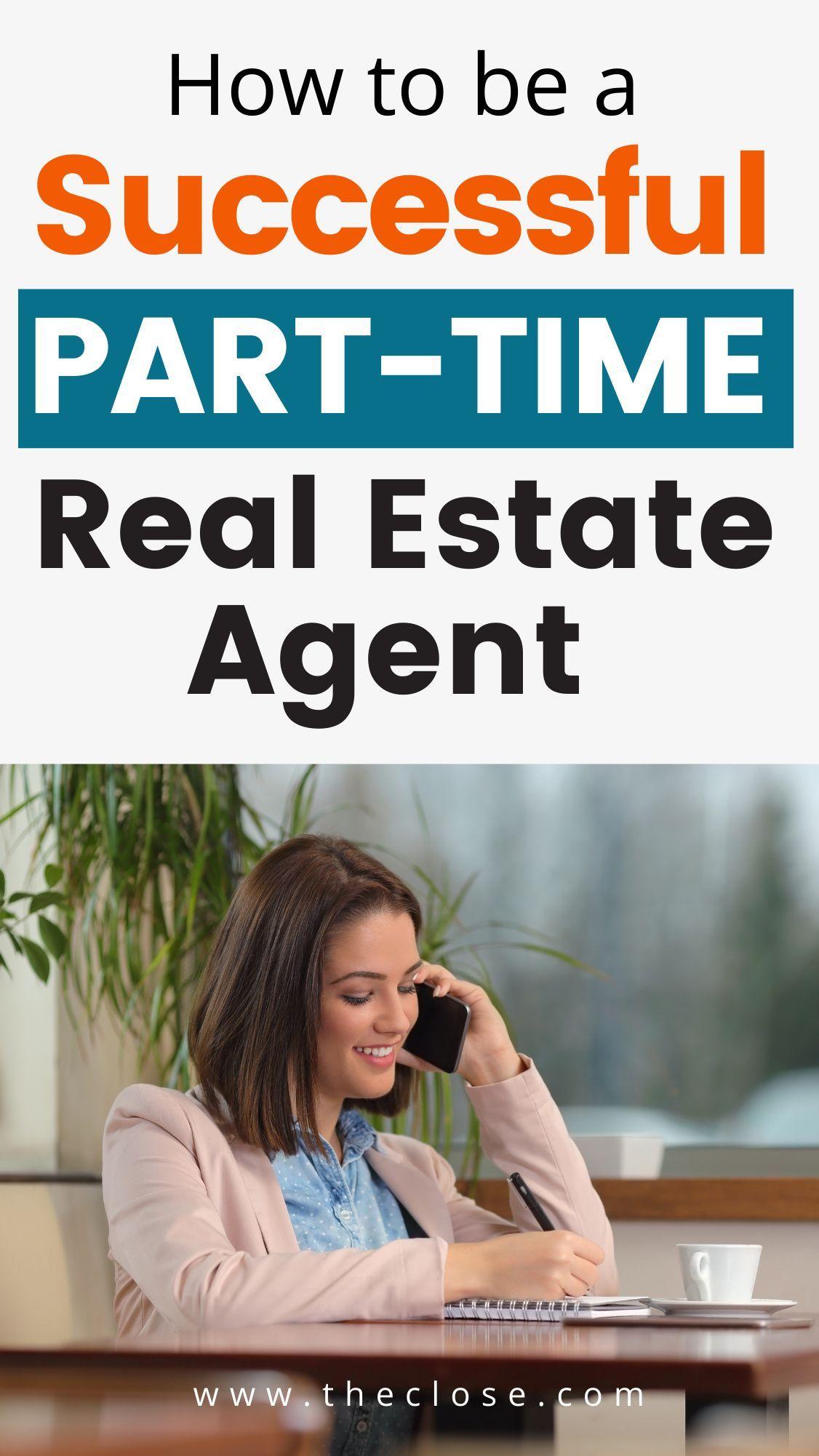 How to do real estate part time