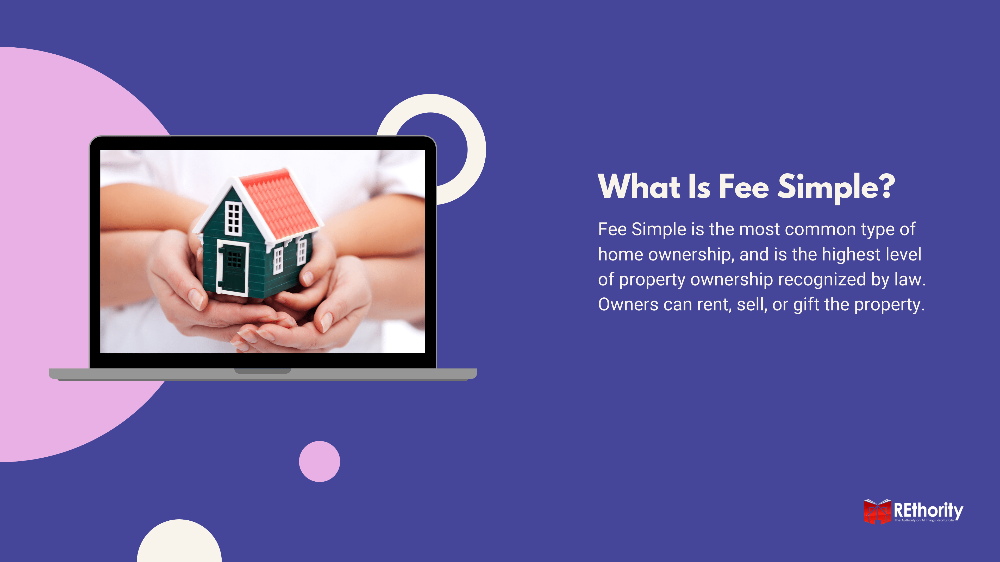 What is fee simple ownership in real estate