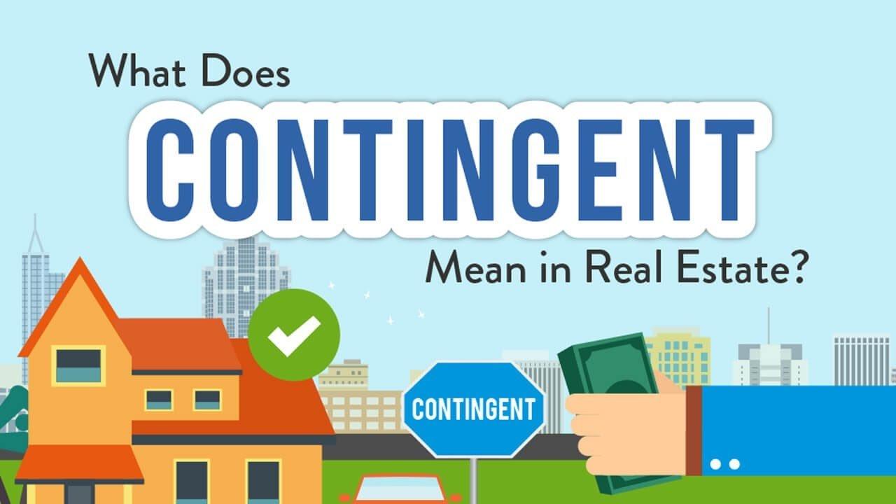 What does the word contingent mean in real estate
