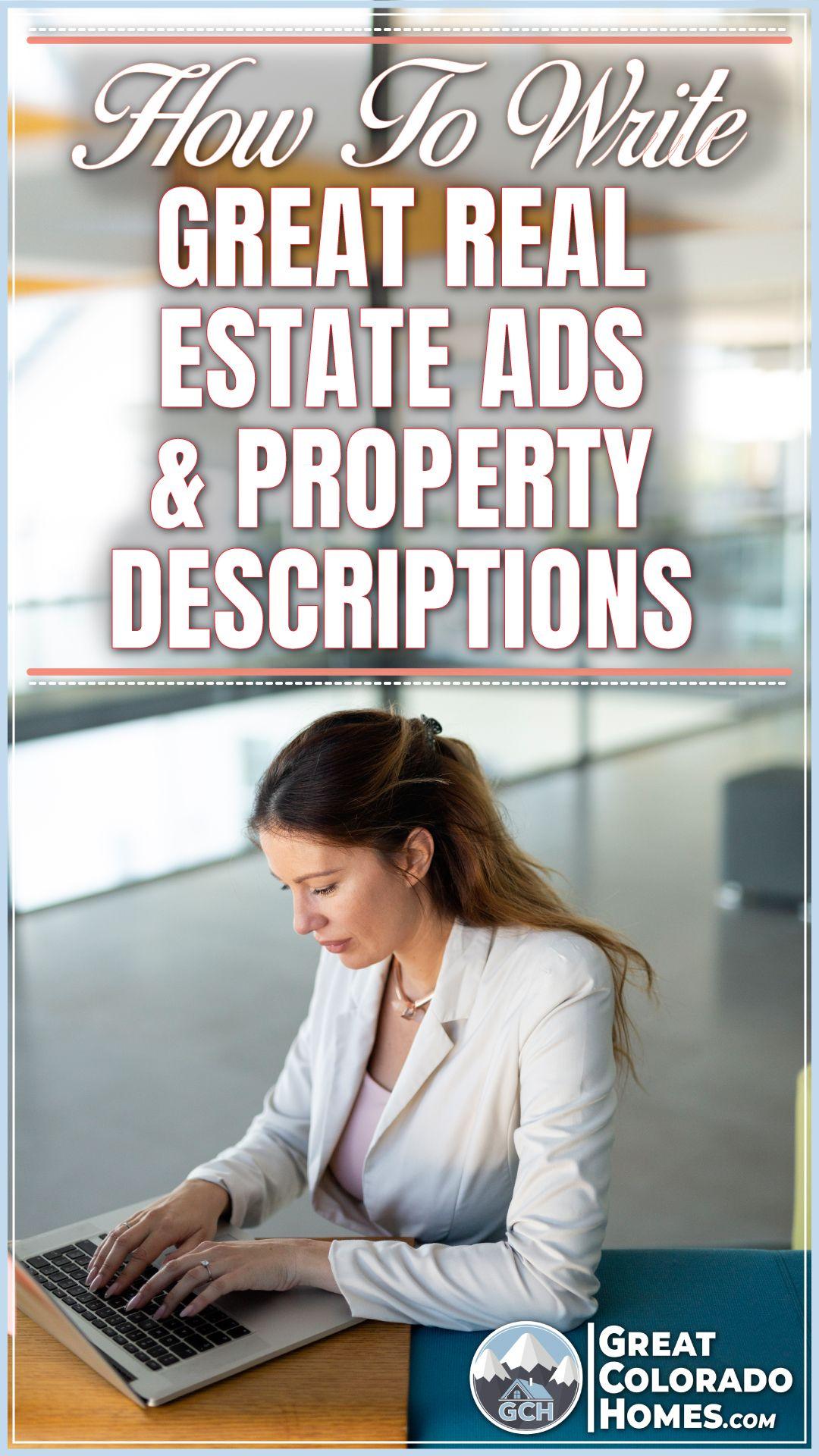 How to write a good real estate ad