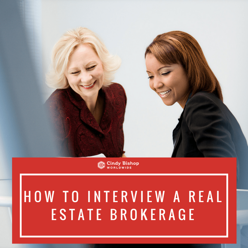 How to interview a real estate brokerage