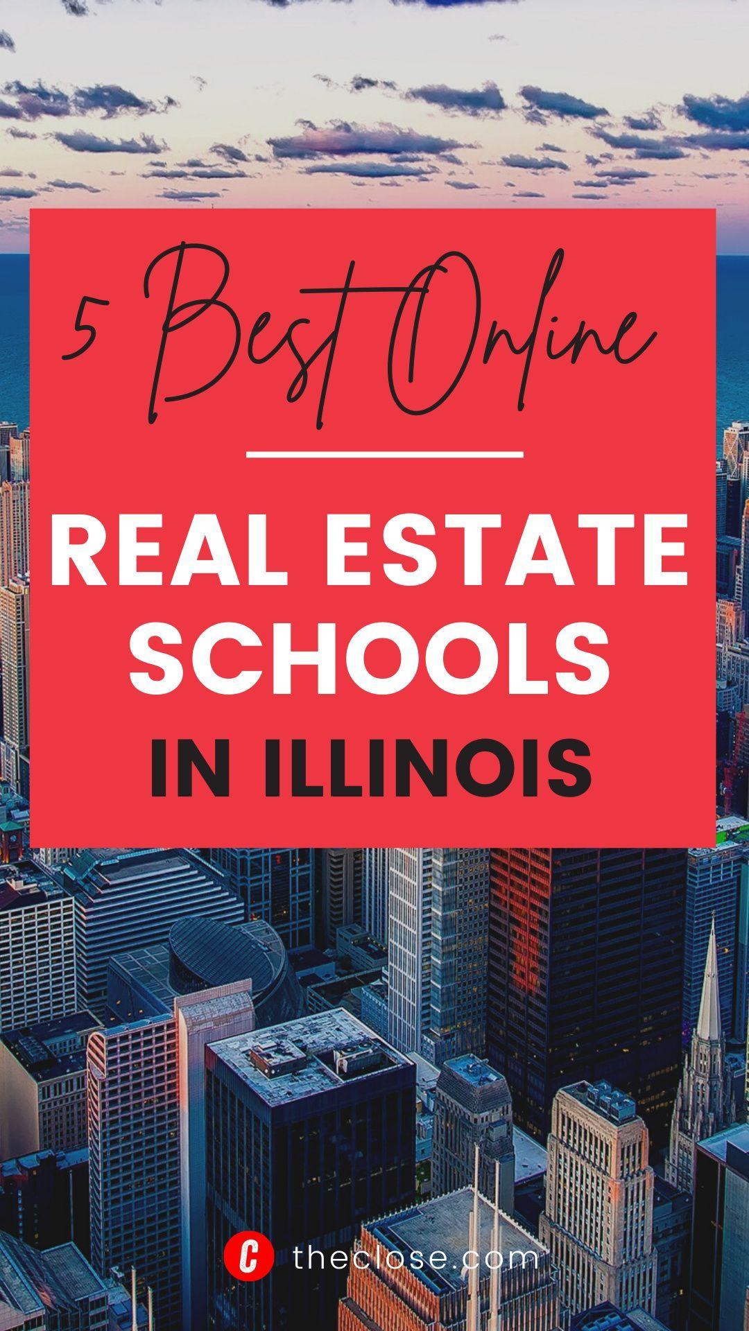 How much is real estate school in illinois