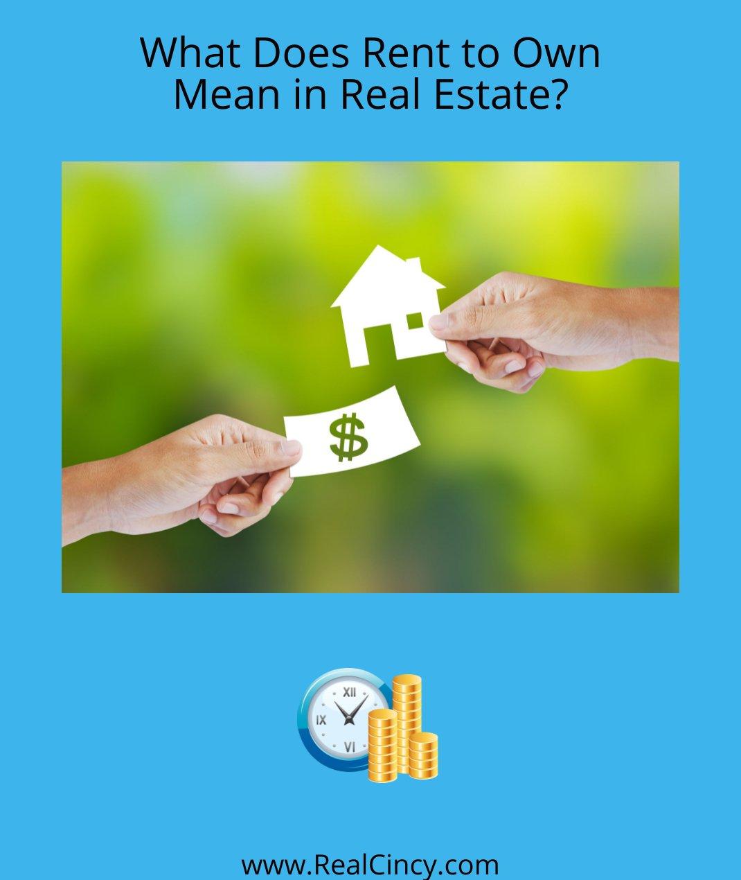What does t/o mean in real estate