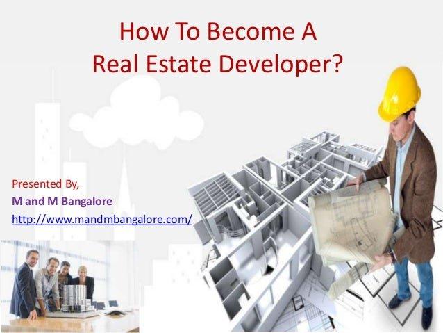 How to become a real estate developer pdf