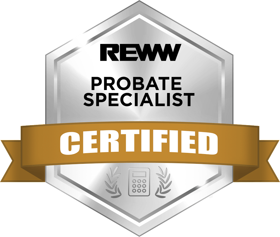 How do you become a certified real estate probate specialist