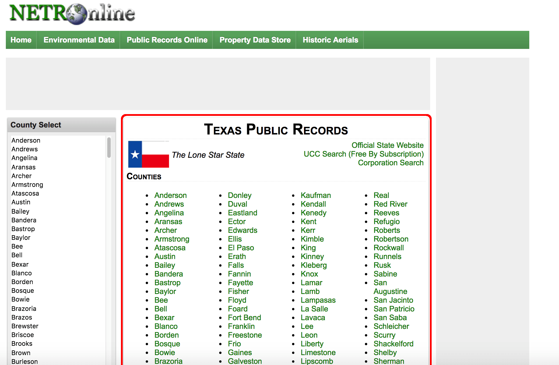 How to read real estate property records texas