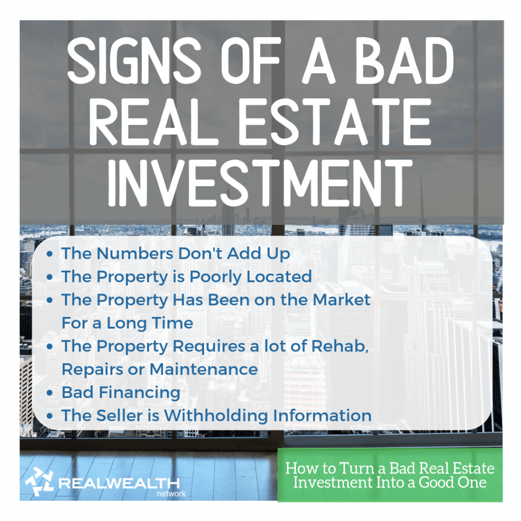 How to know if i invested poorly in real estate