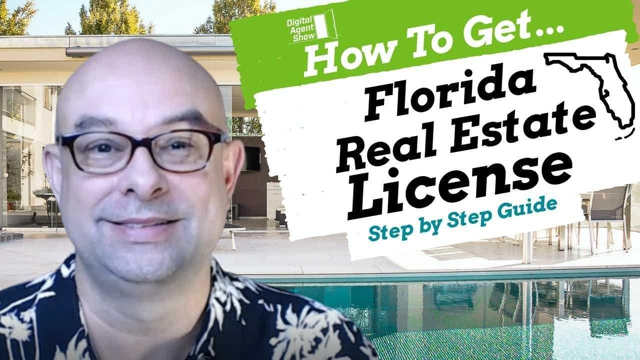 How to print florida real estate license