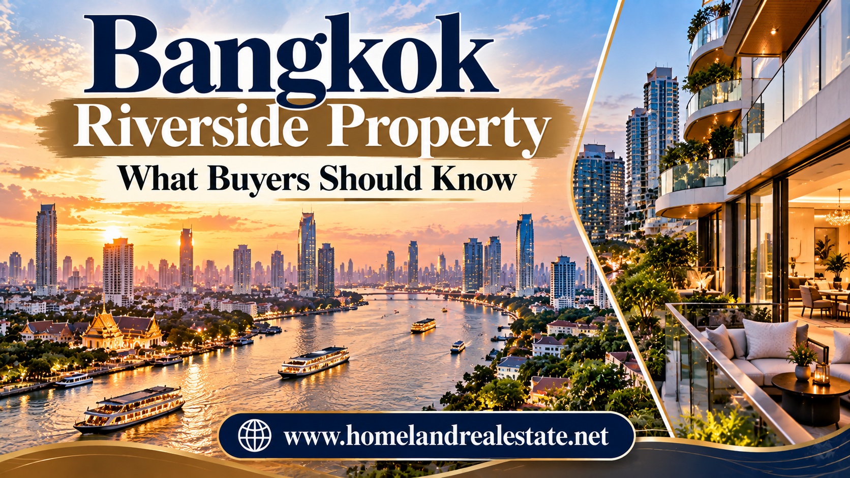 Bangkok Riverside Property: What Buyers Should Know