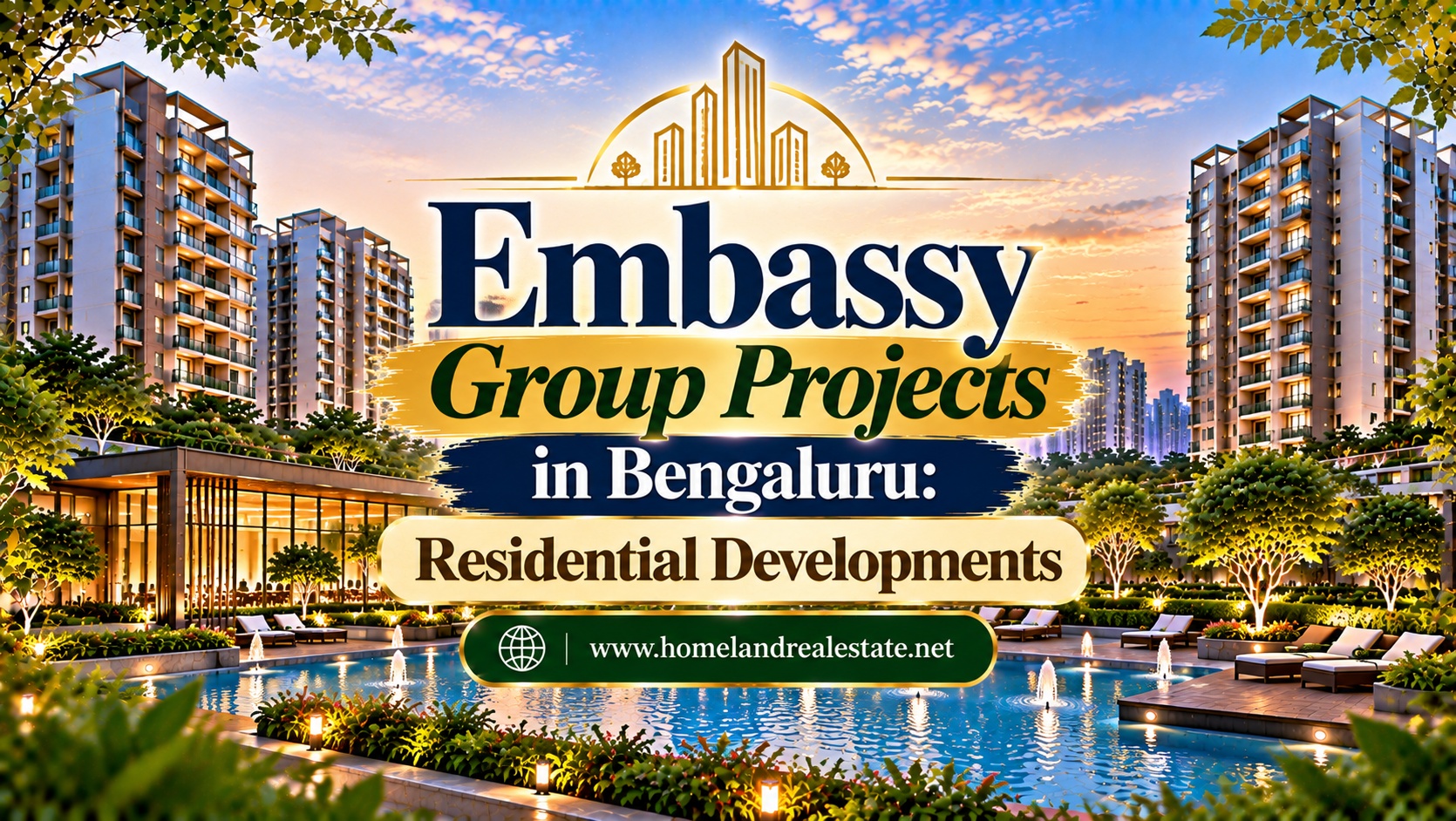 Embassy Group Projects in Bengaluru Residential Developments