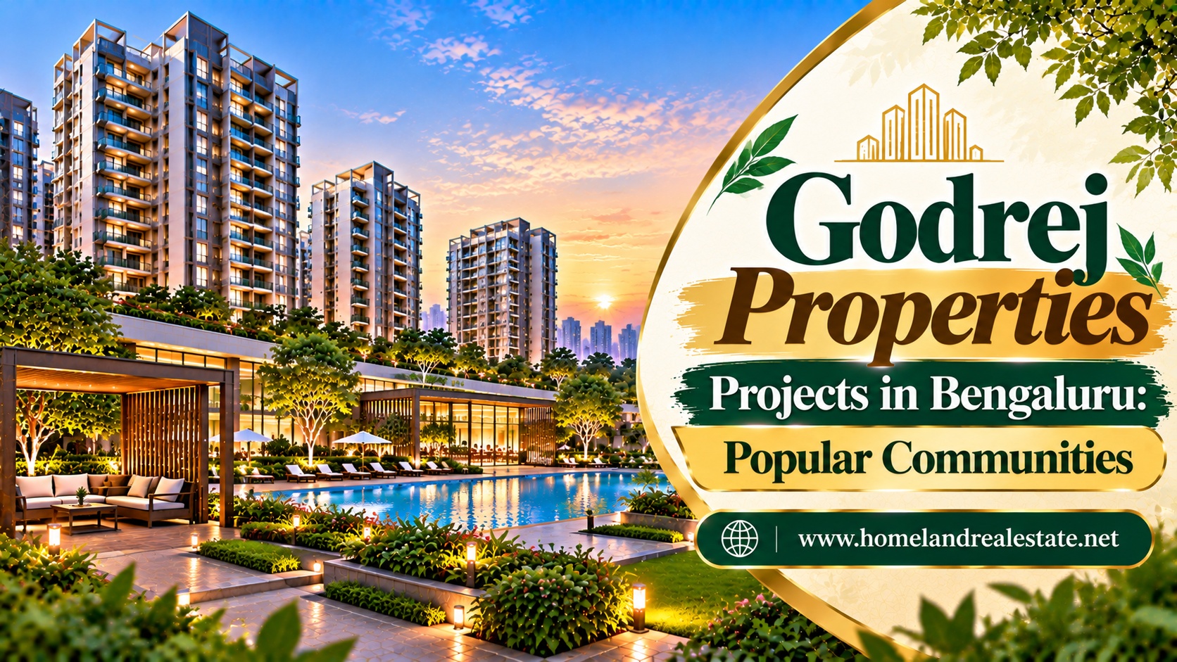 Godrej Properties Projects in Bengaluru Popular Communities