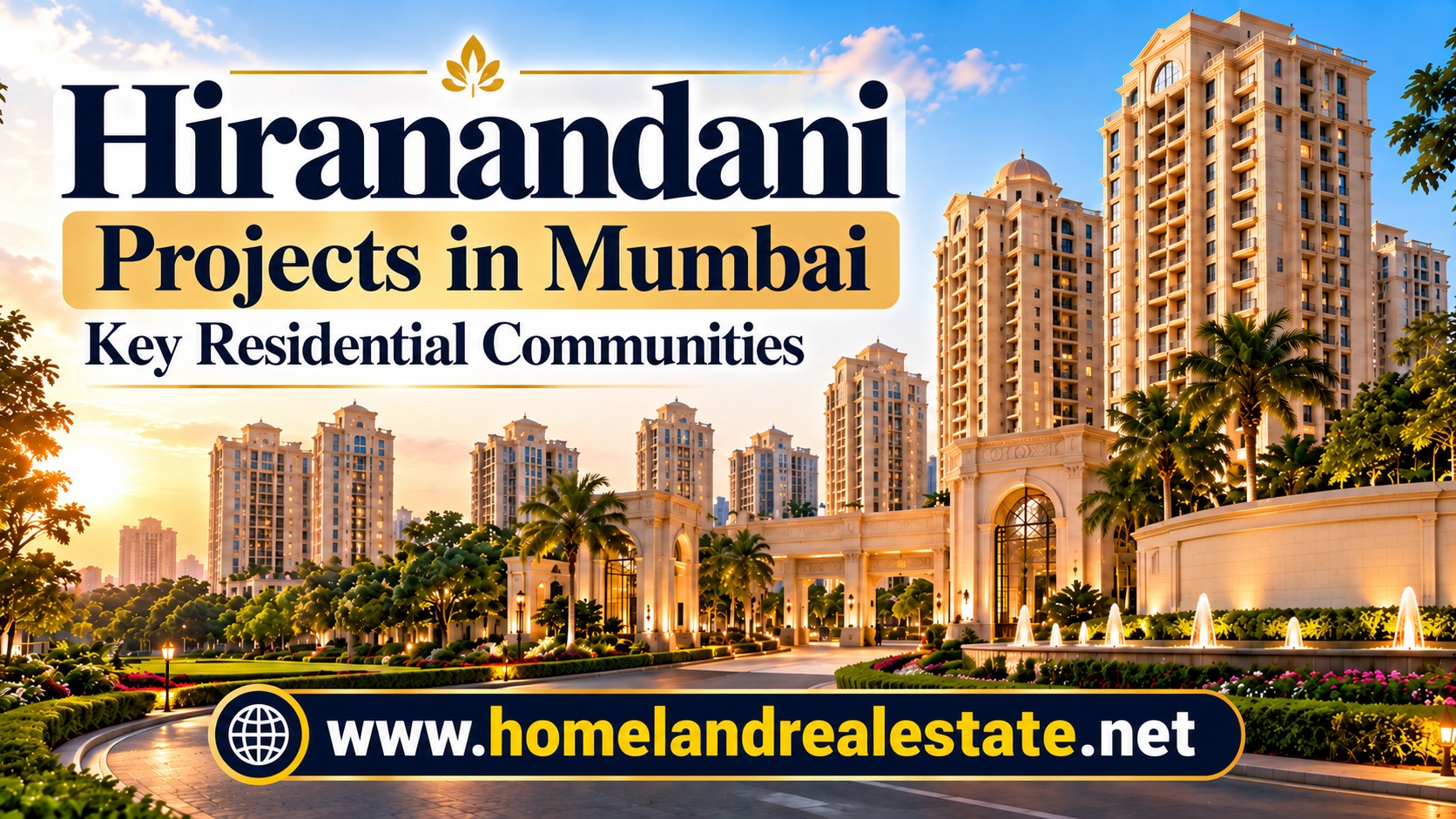 Hiranandani Projects in Mumbai Key Residential Communities