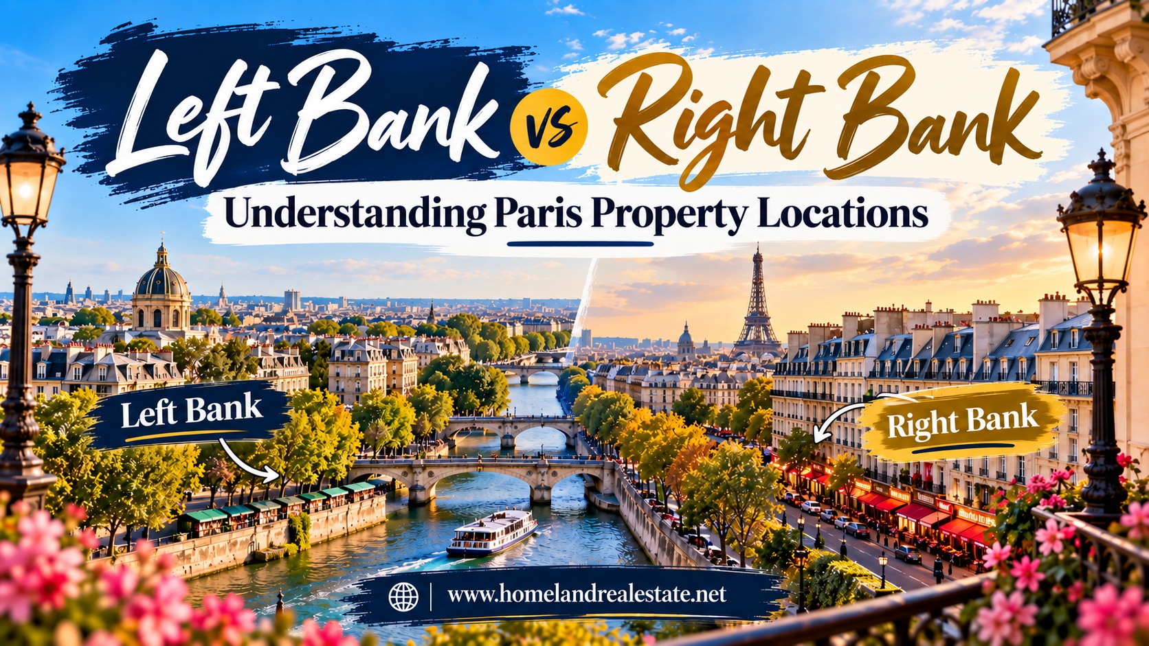 Left Bank vs Right Bank: Understanding Paris Property Locations