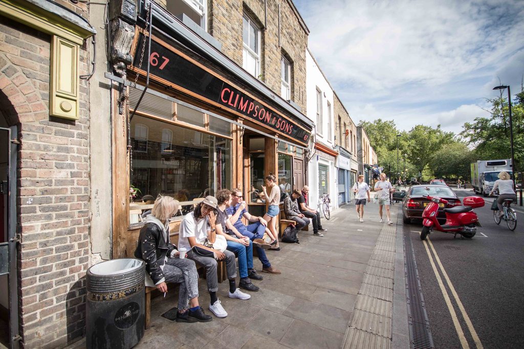 London Fields and Hackney