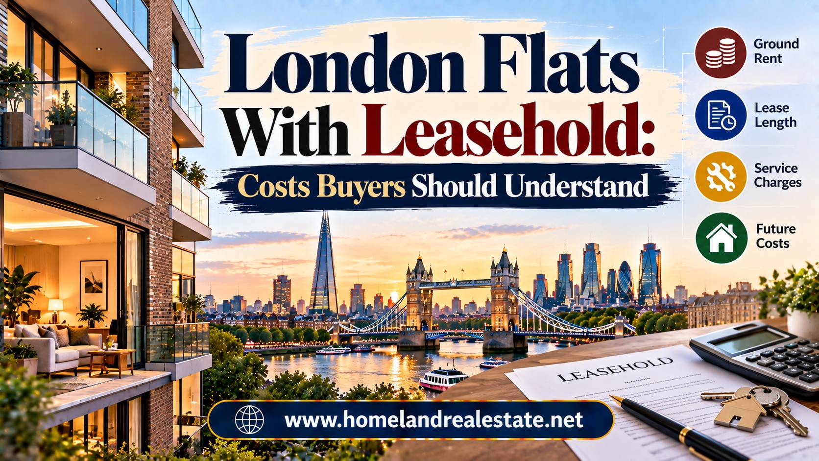 London Flats With Leasehold: Costs Buyers Should Understand