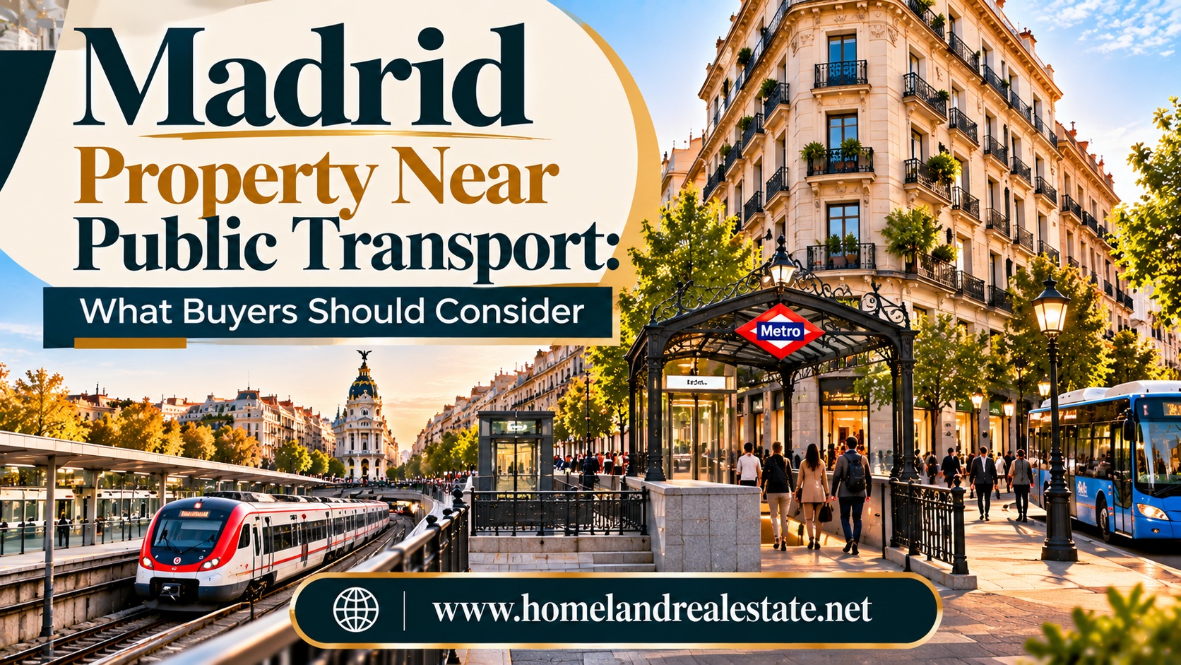 Madrid Property Near Public Transport: What Buyers Should Consider
