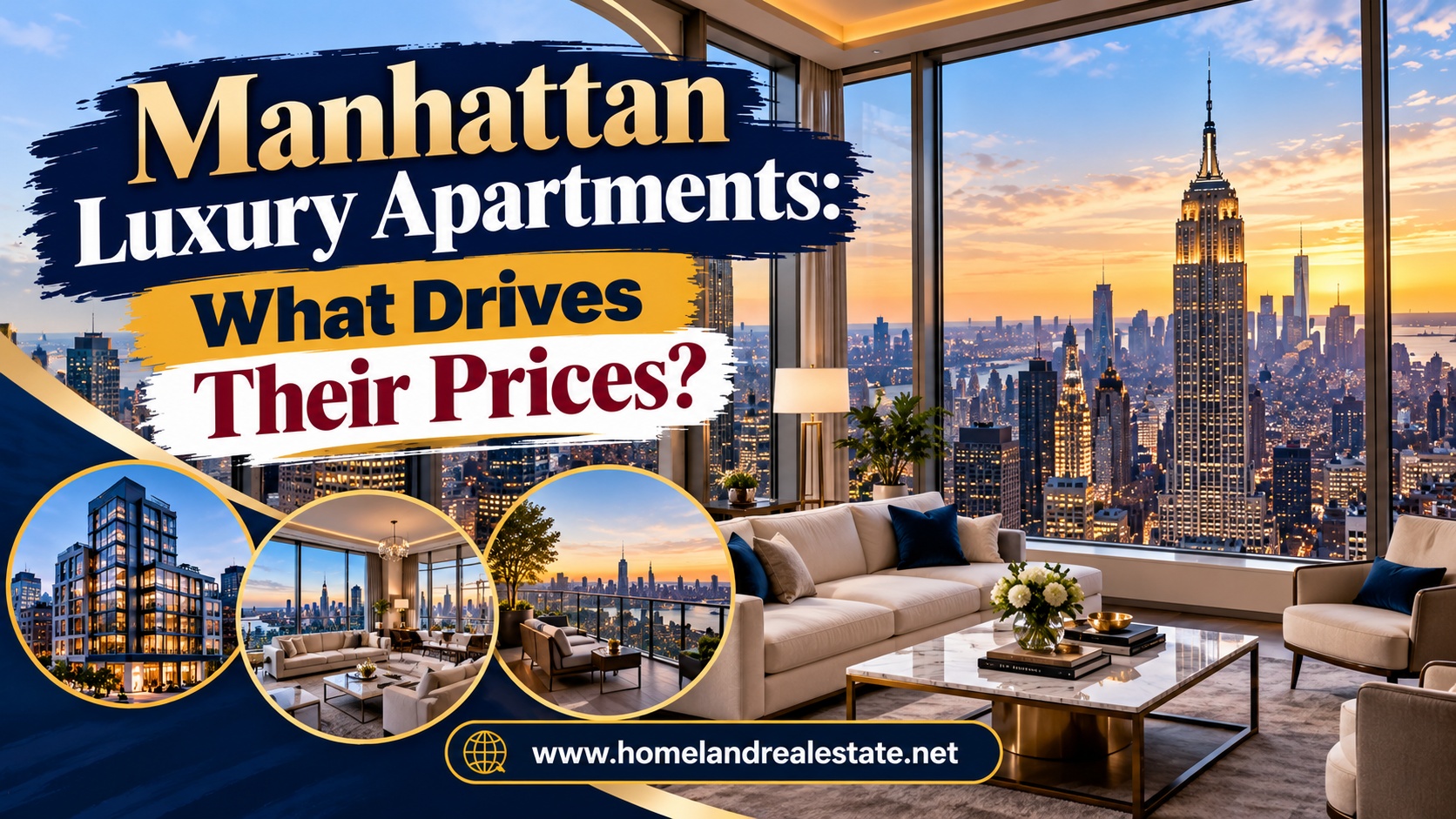 Manhattan Luxury Apartments: What Drives Their Prices