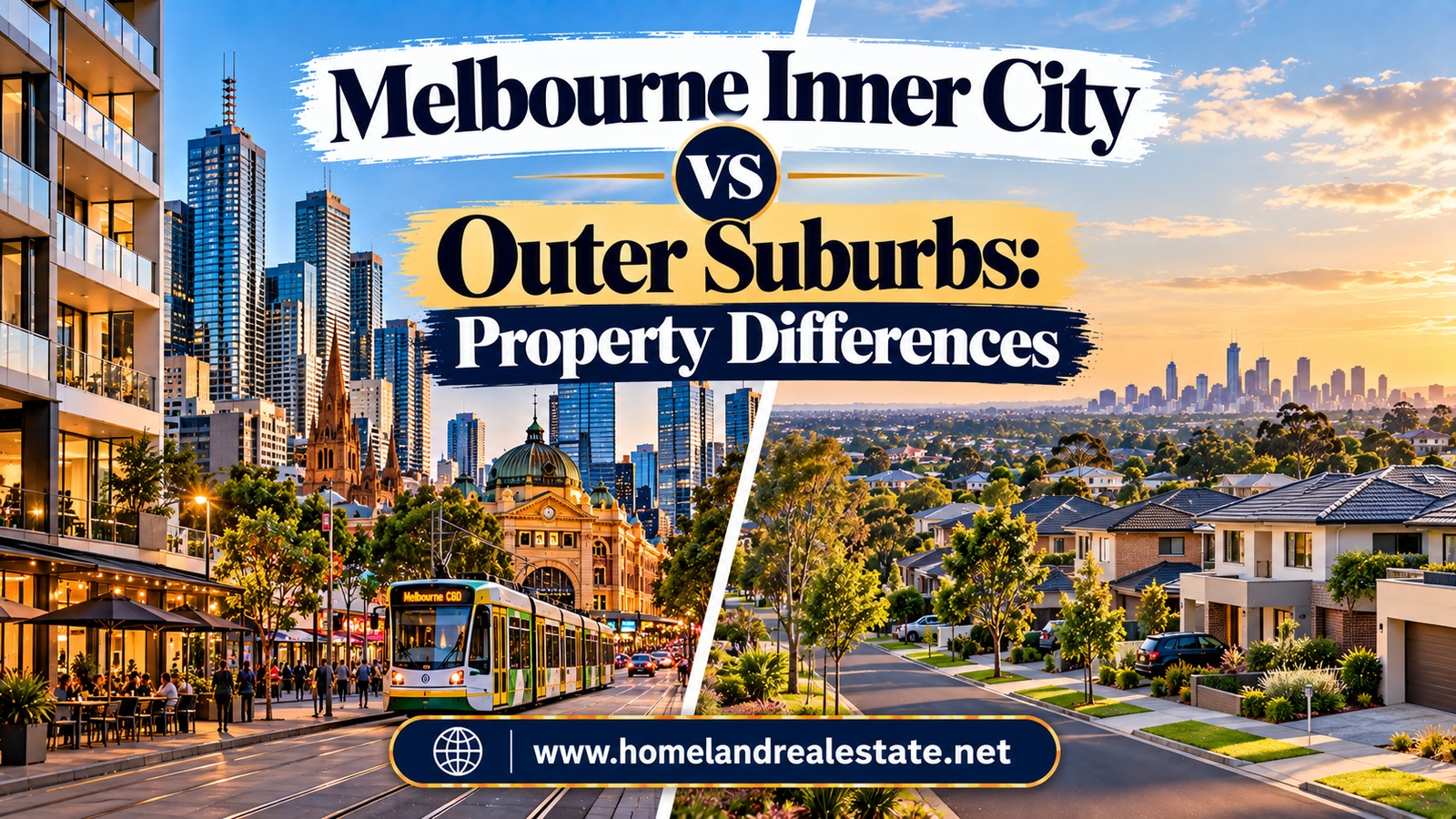 Melbourne Inner City vs Outer Suburbs: Property Differences