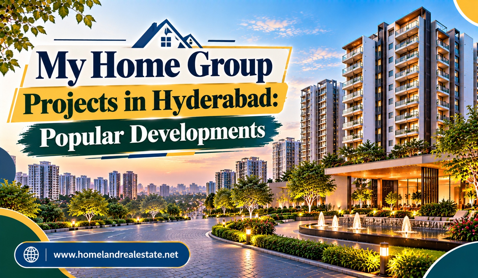 My Home Group Projects in Hyderabad Popular Developments