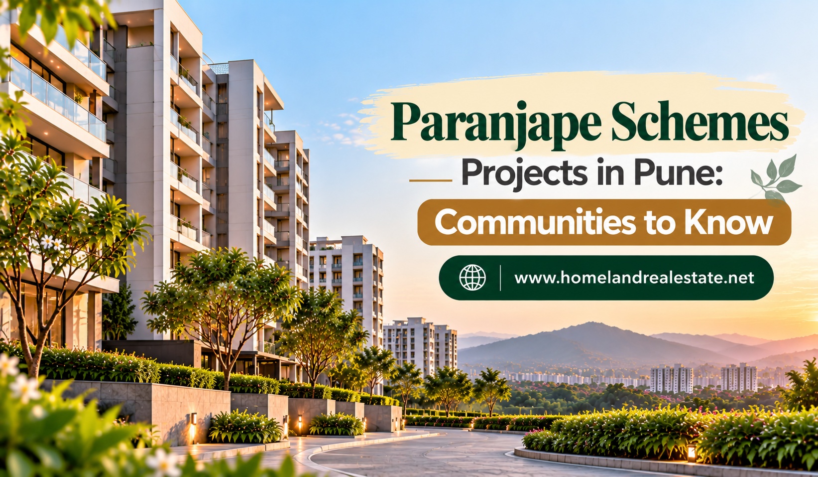 Paranjape Schemes Projects in Pune Communities to Know