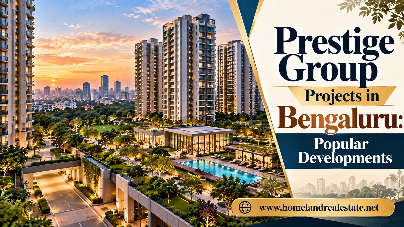 Prestige Group Projects in Bengaluru Popular Developments