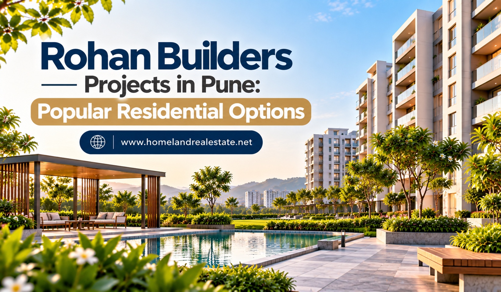 Rohan Builders Projects in Pune Popular Residential Options