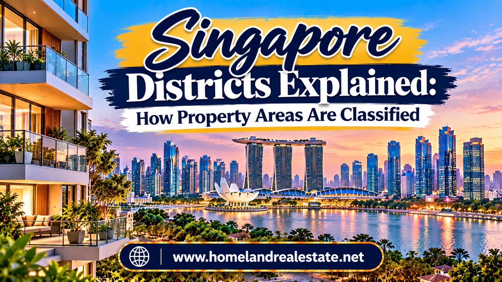 Singapore Districts Explained: How Property Areas Are Classified