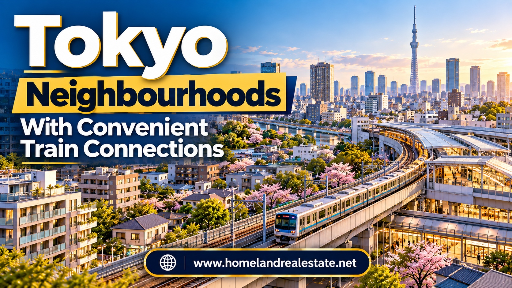 Tokyo Neighbourhoods With Convenient Train Connections