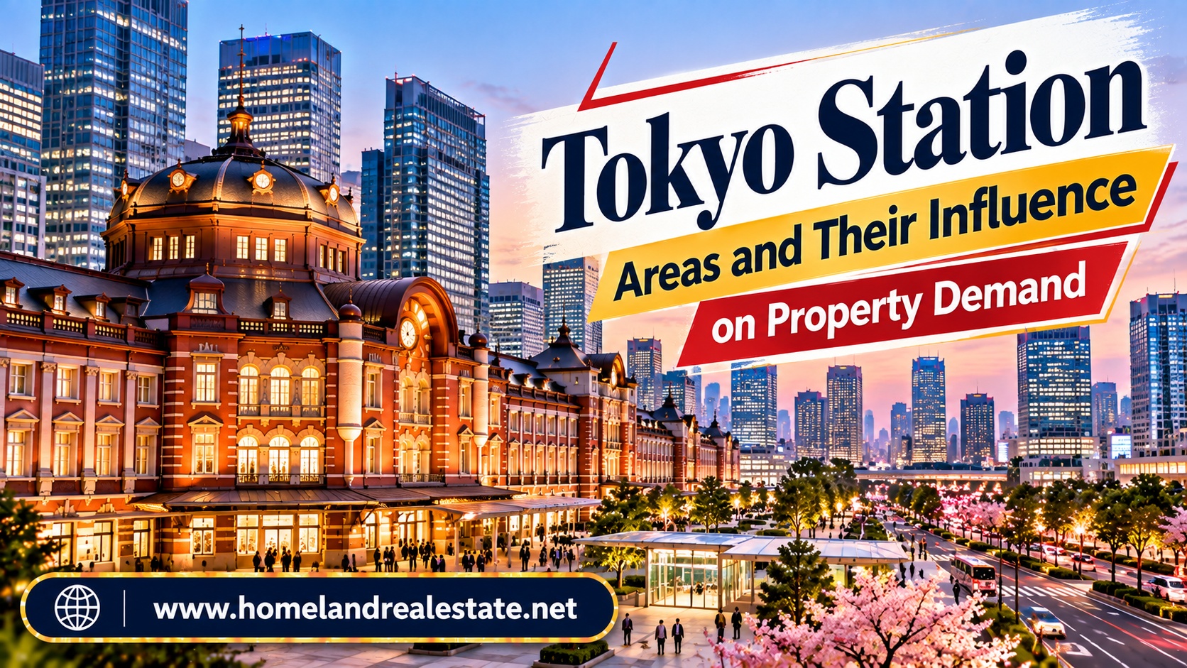 Tokyo Station Areas and Their Influence on Property Demand