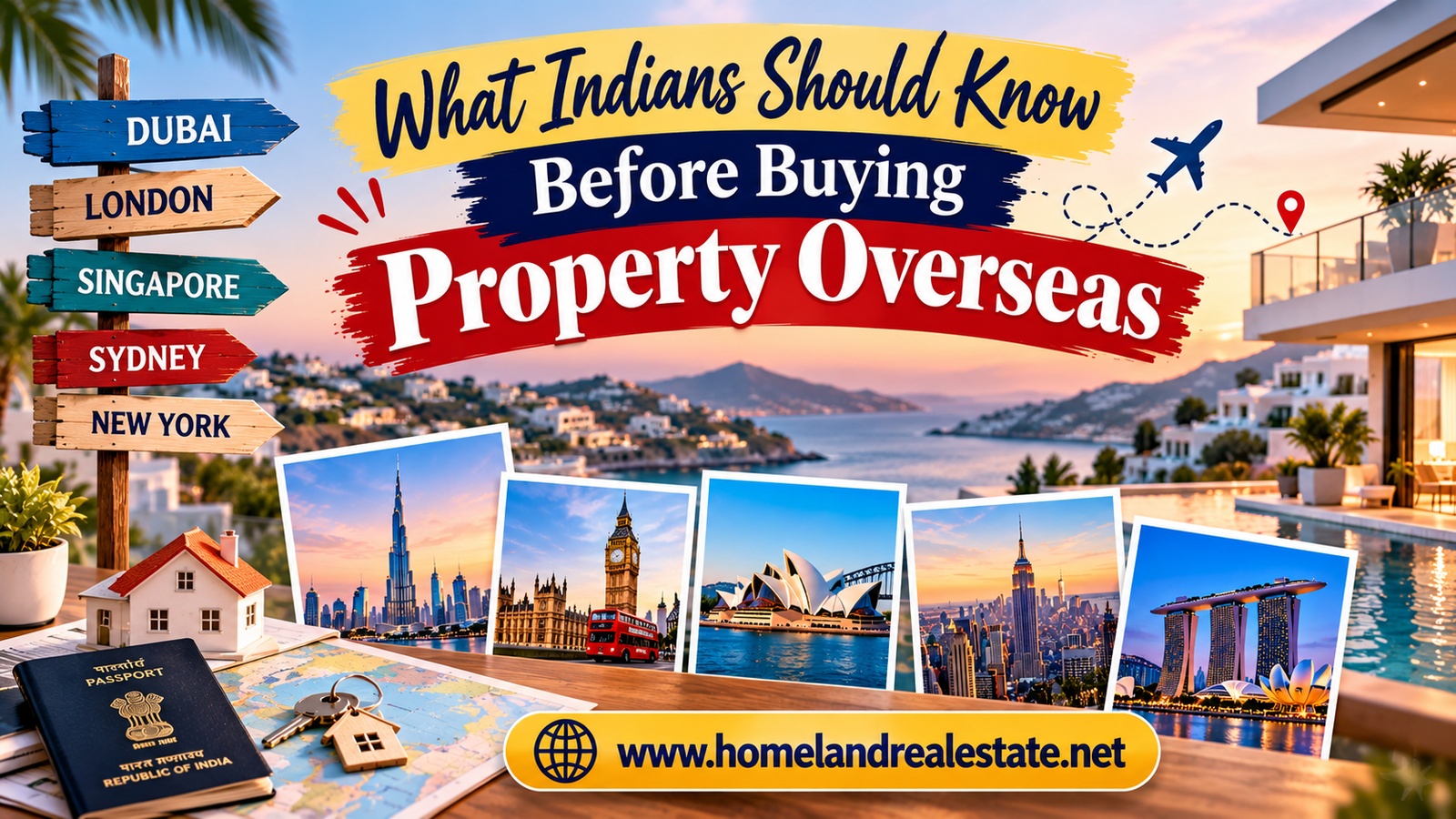 What Indians Should Know Before Buying Property Overseas