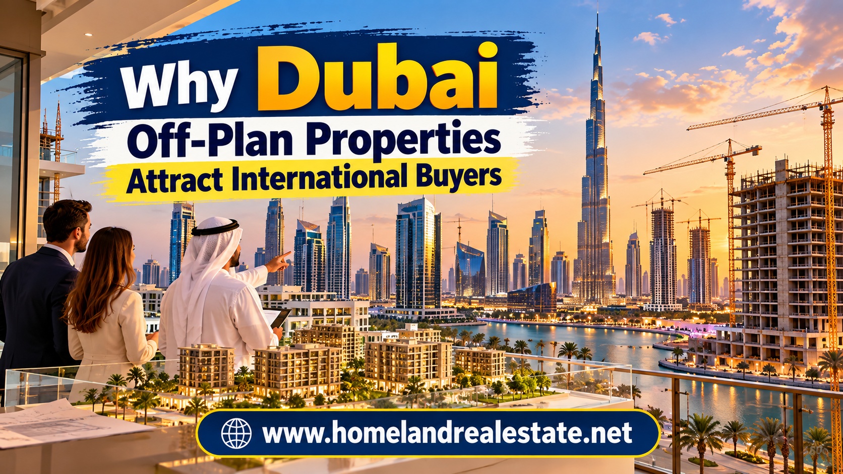 Why Dubai Off-Plan Properties Attract International Buyers