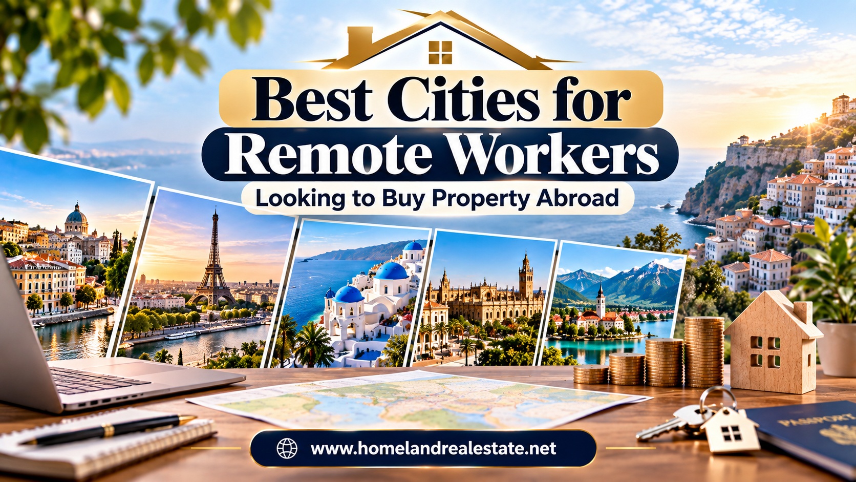 Best Cities for Remote Workers Looking to Buy Property Abroad
